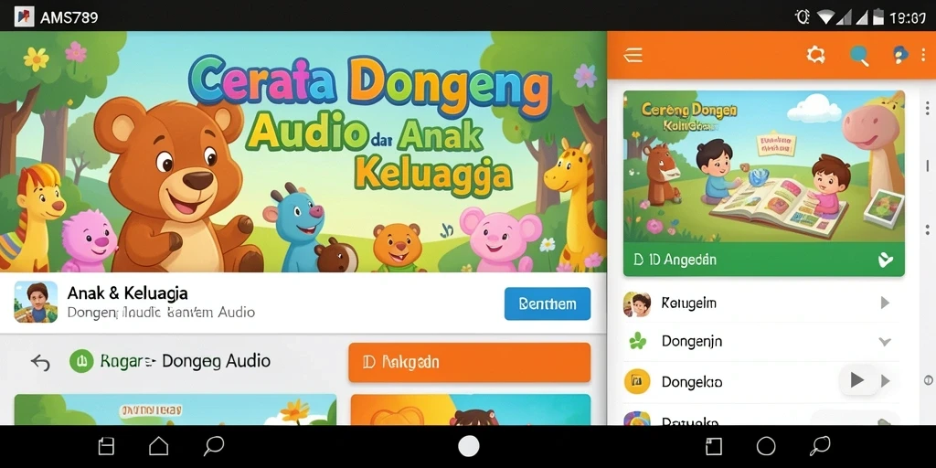 Screenshot AMS789 menampilkan antarmuka pengguna yang ramah dan menarik.
