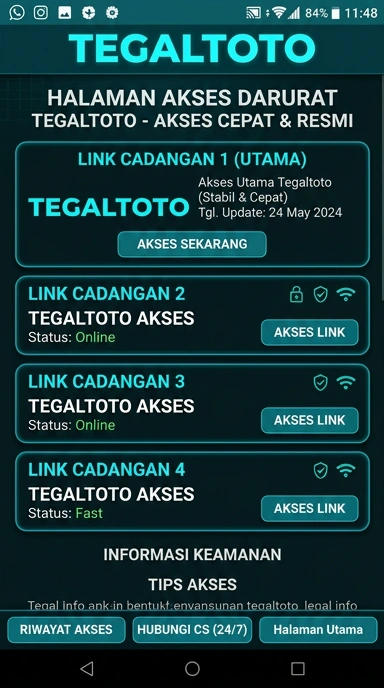 Link Alternatif Tegaltoto untuk Pengguna Android di Indonesia